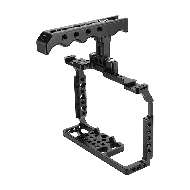 CAMVATE Full Camera Cage with Top Handle for Panasonic GH6