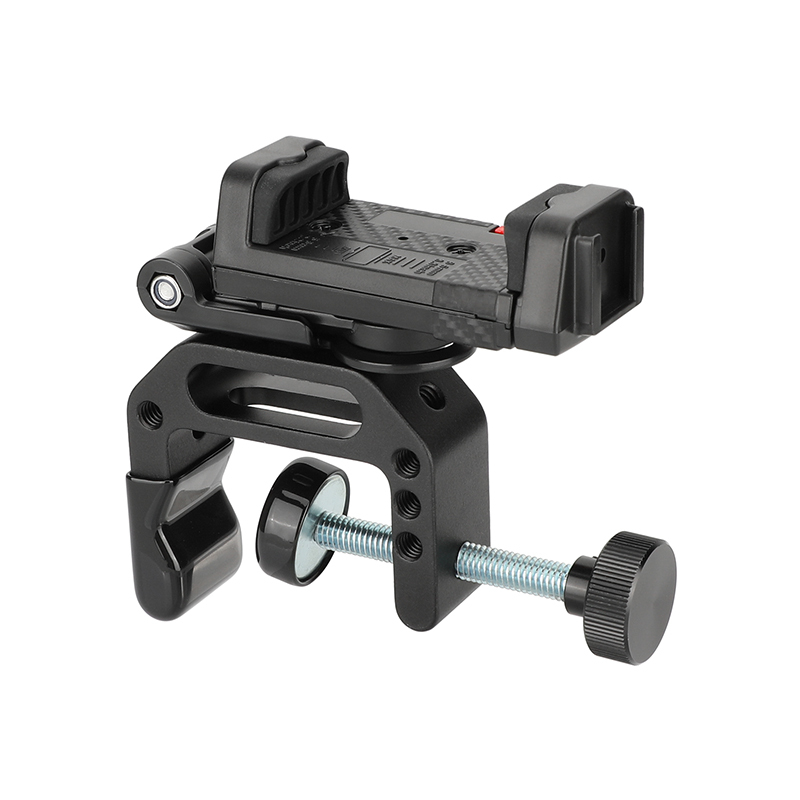 CAMVATE Universal C-Clamp with Smartphone Clip Mount