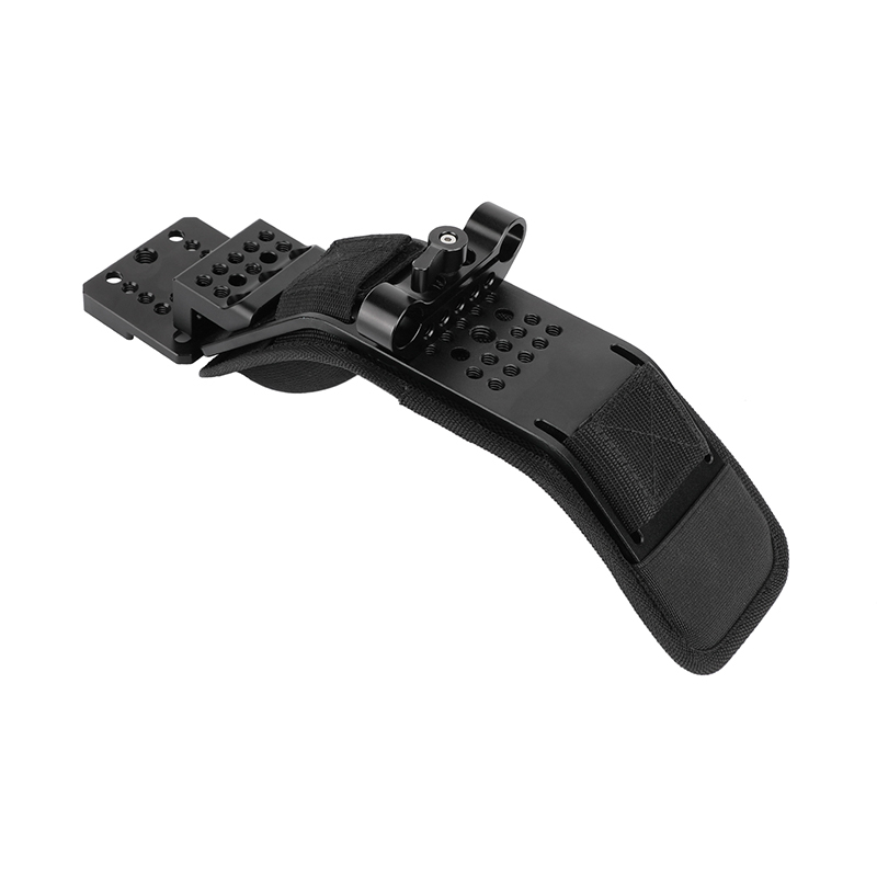 CAMVATE Shoulder Mount with 15mm LWS Rod Clamp for Sony VCT-U14 Tripod Adapter