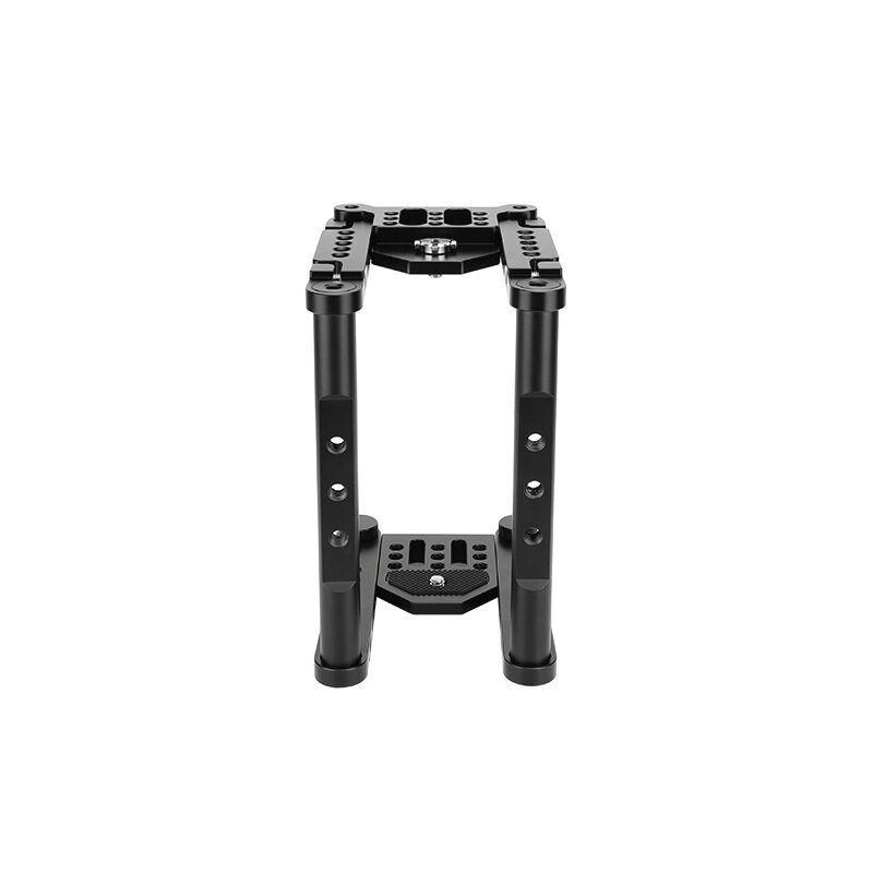 CAMVATE Full Monitor Cage Kit with Wooden Handles for 5" & 7" Monitor