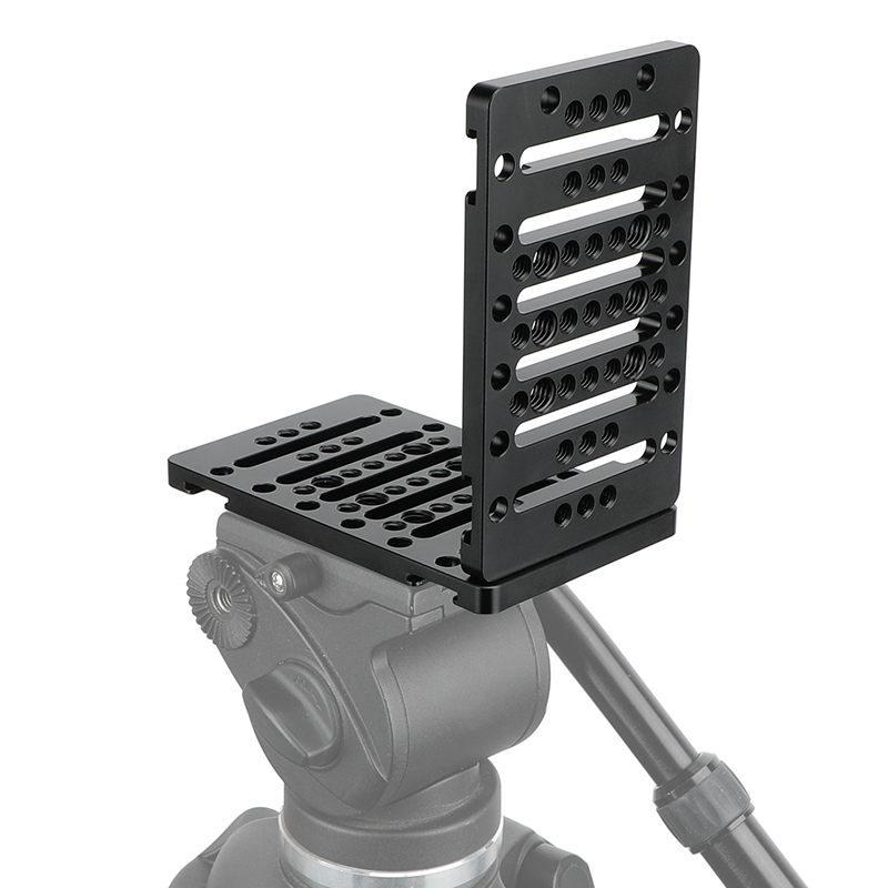 CAMVATE  L-Shaped Bracket with Multifunction Cheese-Style Mounting Plate