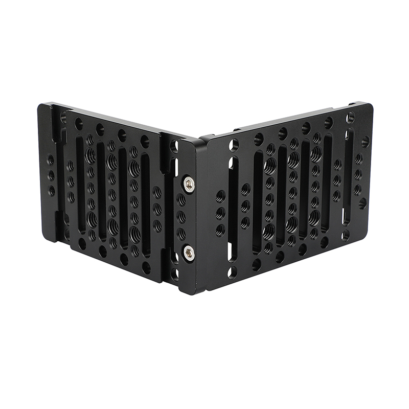 CAMVATE  L-Shaped Bracket with Multifunction Cheese-Style Mounting Plate