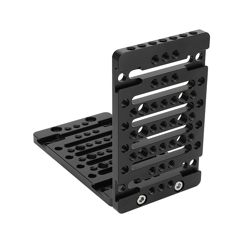 CAMVATE  L-Shaped Bracket with Multifunction Cheese-Style Mounting Plate