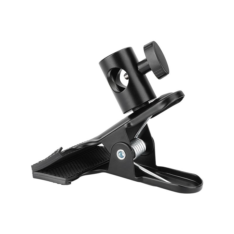 CAMVATE Spring Clip Clamp with Light Stand Mount
