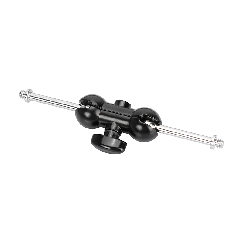 CAMVATE Mini Magic Arm with Dual Ball Head & 1/4"-20 Screw Mount