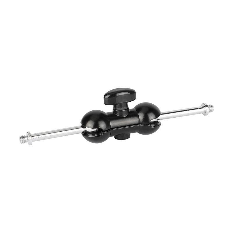CAMVATE Mini Magic Arm with Dual Ball Head & 1/4"-20 Screw Mount