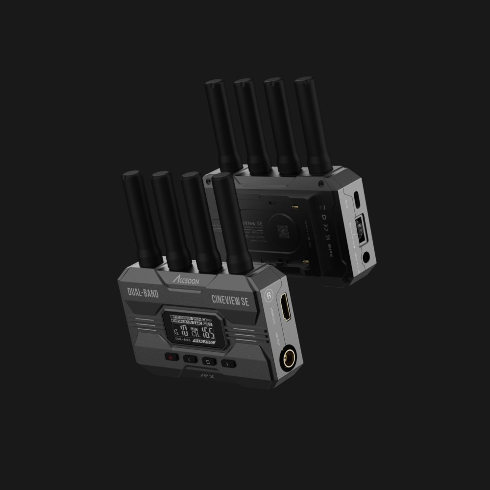CAMVATE Accssoon CineView HE Multispectrum Wireless Video Transmitter and Receiver