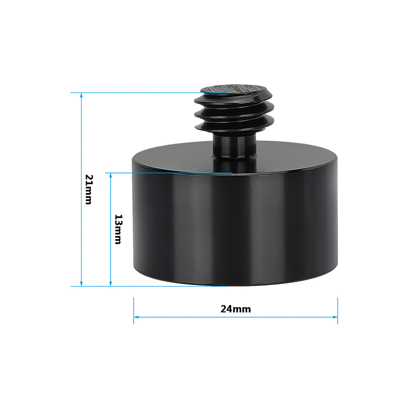CAMVATE 5/8"-27 (F) to 3/8"-16 (M) & 1/4"-20 (F) to 5/8"-27 (M)  Microphone / Mic Stand Adapter Set