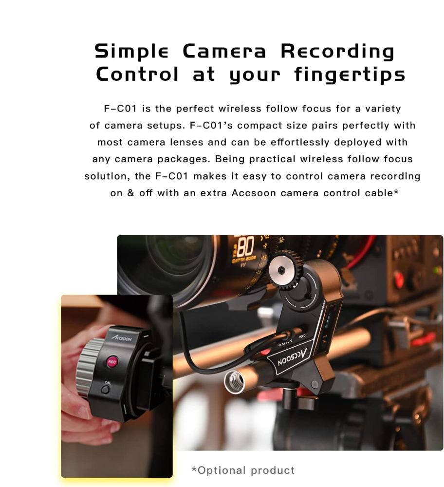 CAMVATE Accsoon F-C01 Wireless Follow Focus (FC01)