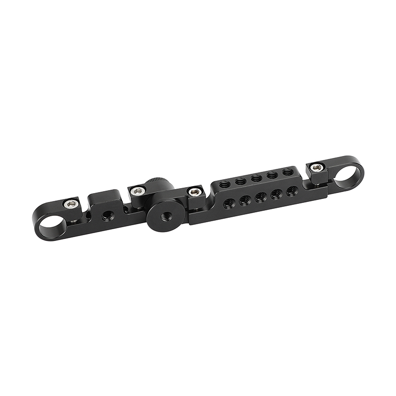 CAMVATE Adjustable Cross Cheese Bar with 15mm Rod Adapter for Monitor Cage Rig