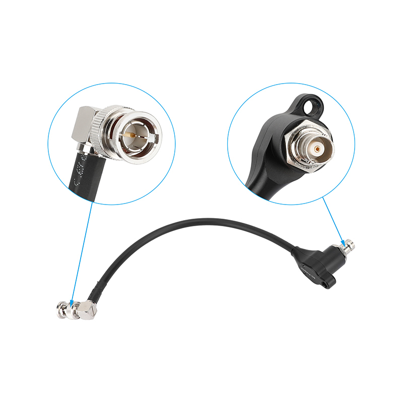 CAMVATE 12G BNC SDI Protector SDI Anti-current Isolation Cable For ARRI Mini / RED Komodo Cameras (Black)