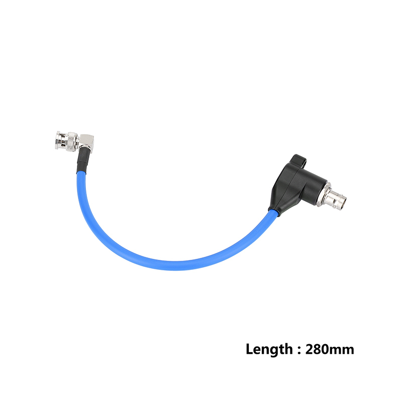 CAMVATE 12G BNC SDI Protector SDI Anti-current Isolation Cable For ARRI Mini / RED Komodo Cameras (Blue)