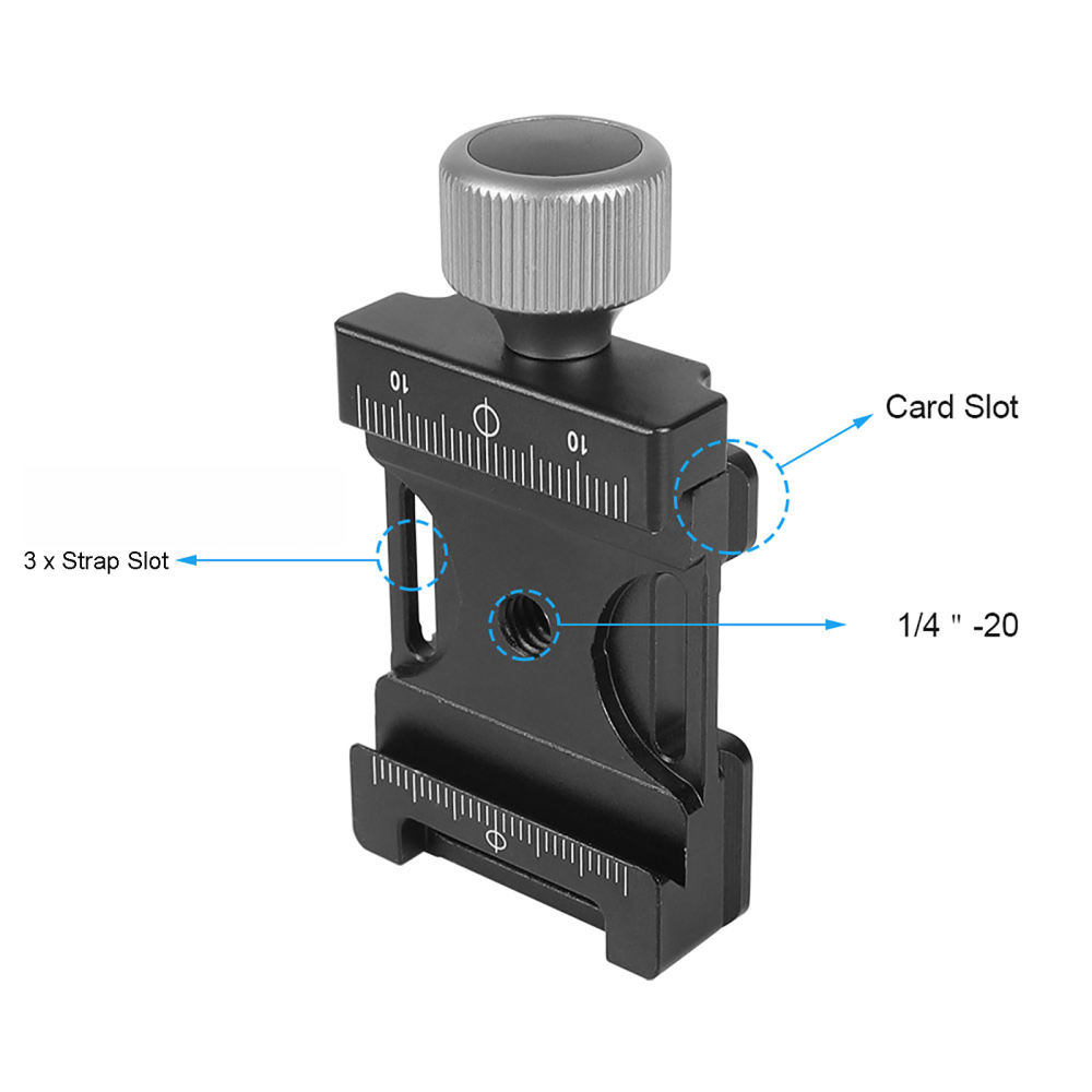 CAMVATE 38mm QR Clamp Arca Swiss Standard