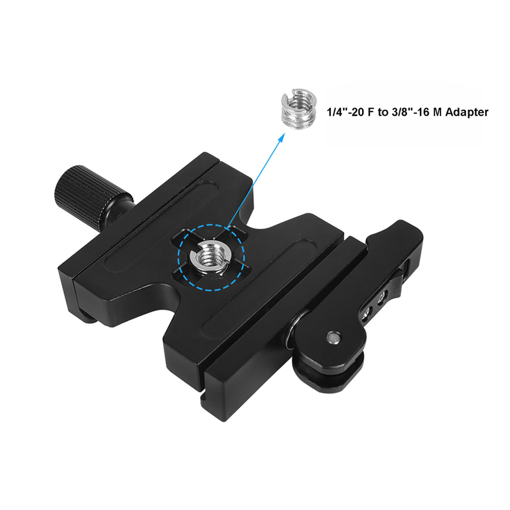 CAMVATE Double Lock Quick Release Clamp With 38.5mm QR Plate