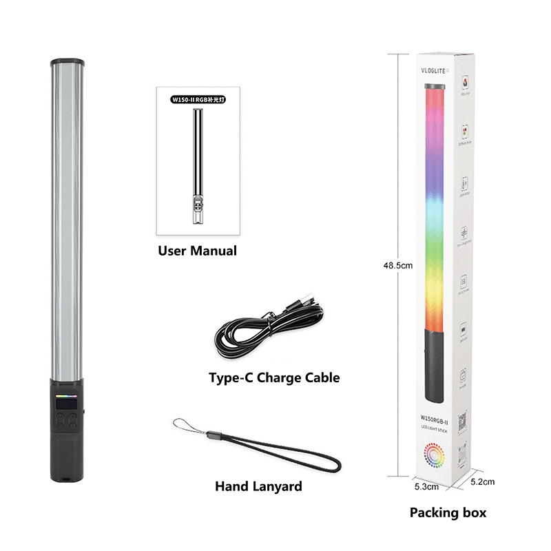 CAMVATE RGB LED Video Light Wand