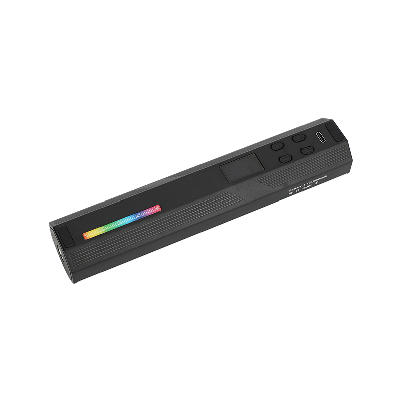CAMVATE Magnetic RGB LED Tube Light with Foldable Tripod