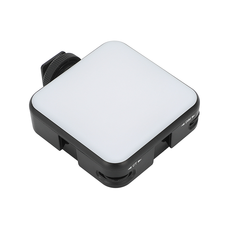 CAMVATE Mini LED Video Light with Shoe Mount Adapter