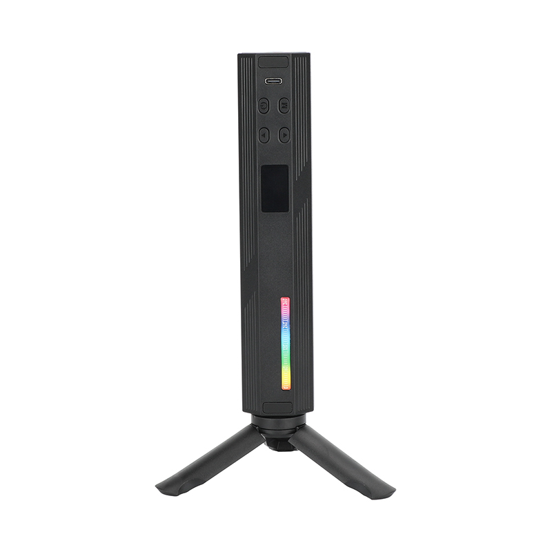 CAMVATE Magnetic RGB LED Tube Light with Foldable Tripod