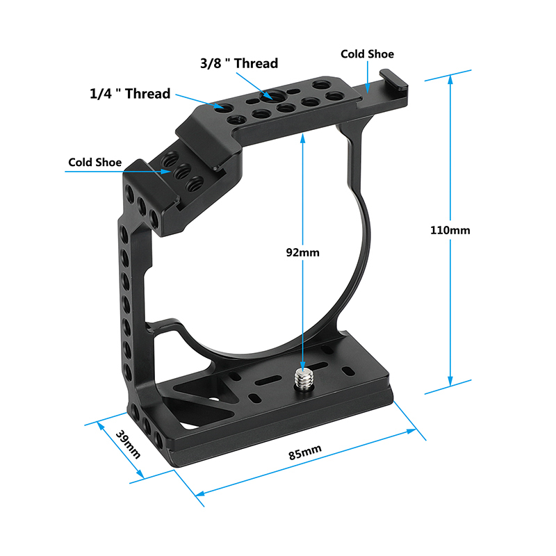 CAMVATE Half Camera Cage for Canon EOS R7