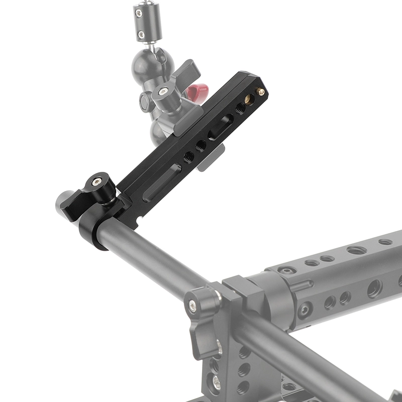 CAMVATE 15mm Single Rod Bracket with Double-Sided NATO Safety Rail (3.8")