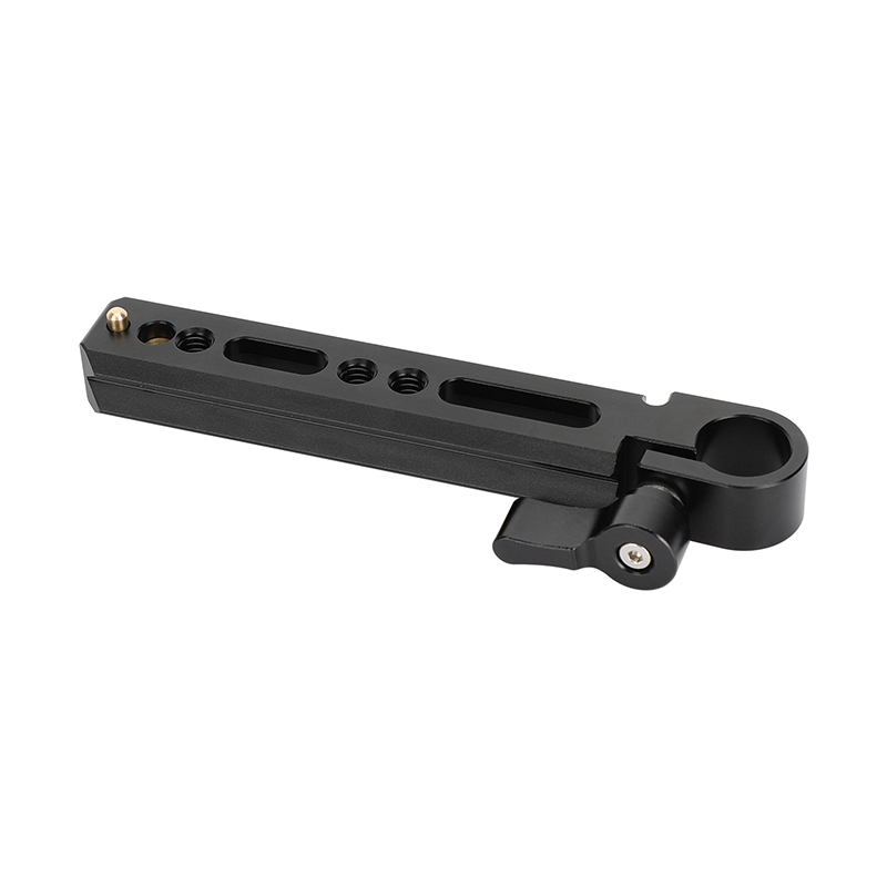 CAMVATE 15mm Single Rod Bracket with Double-Sided NATO Safety Rail (3.8")