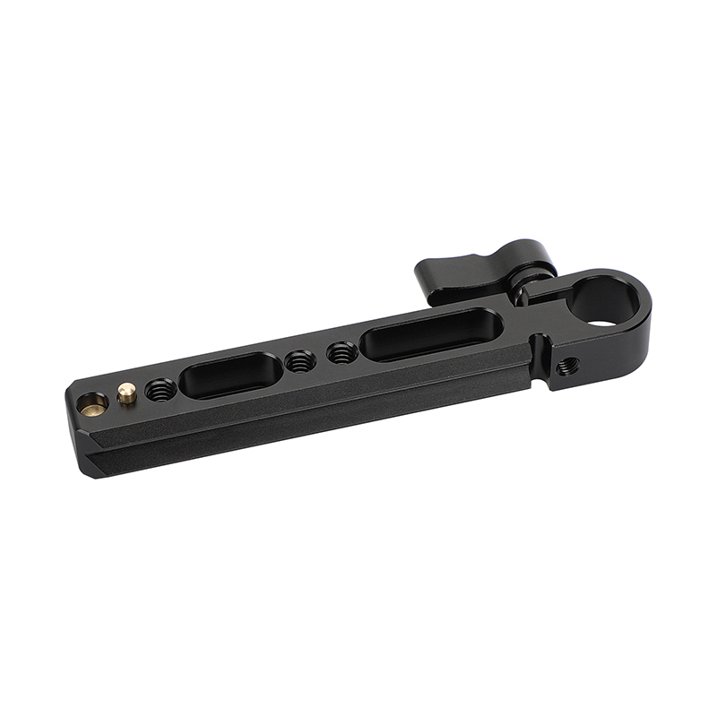 CAMVATE 15mm Single Rod Bracket with Double-Sided NATO Safety Rail (3.8")