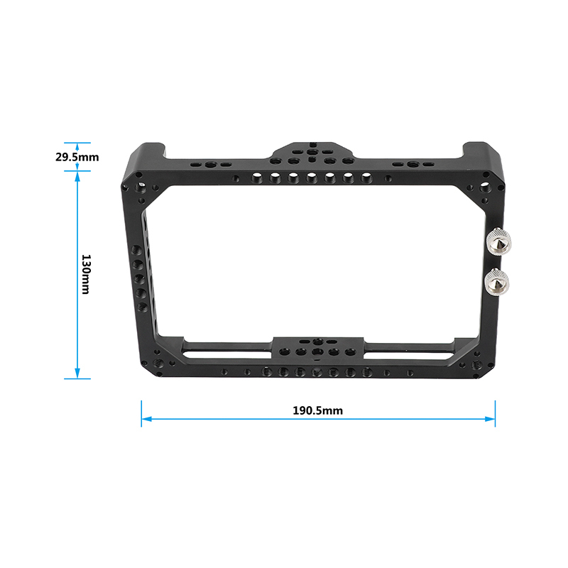 CAMVATE Full Monitor Cage for Desview R7II 7" On-Camera Field Touch Screen