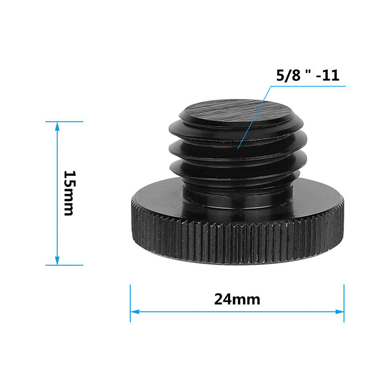 CAMVATE 1/4"-20 F to 5/8"-11 M Screw Adapter for Tripod Laser Level Adapter BOSCH