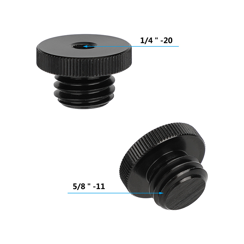 CAMVATE 1/4"-20 F to 5/8"-11 M Screw Adapter for Tripod Laser Level Adapter BOSCH (2-pack)