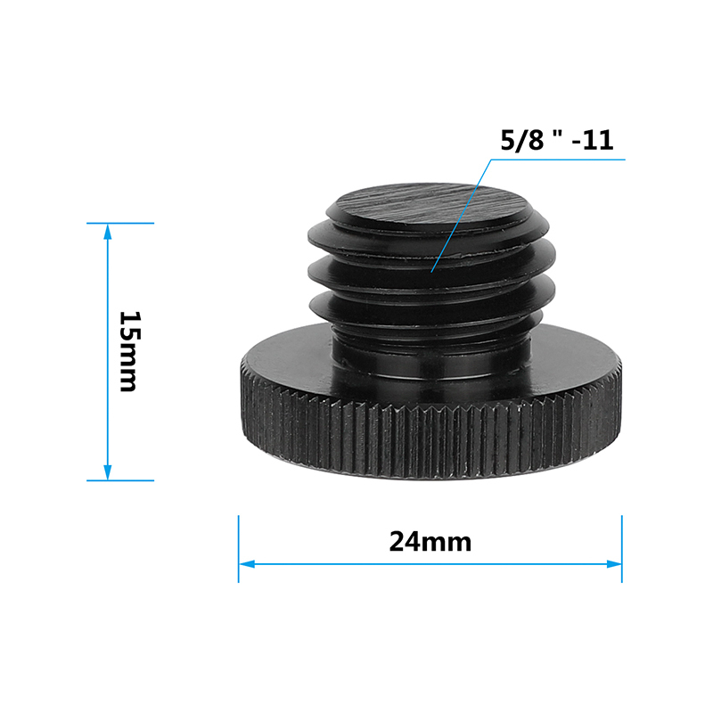 CAMVATE 1/4"-20 F to 5/8"-11 M Screw Adapter for Tripod Laser Level Adapter BOSCH (2-pack)