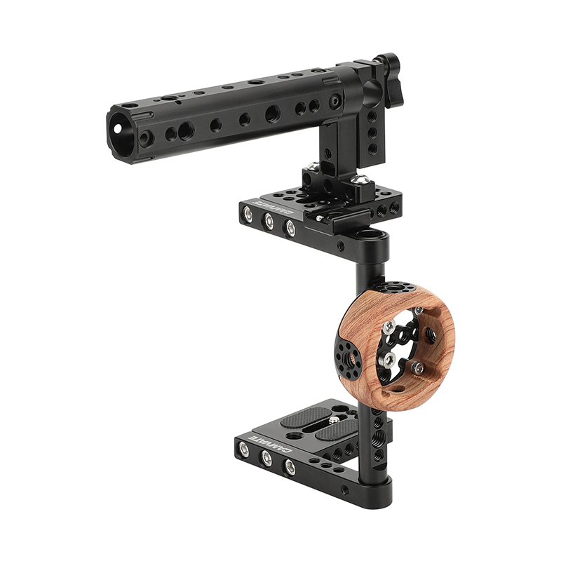 CAMVATE Camera Cage With Top and Side Handle (Left-Hand Use)