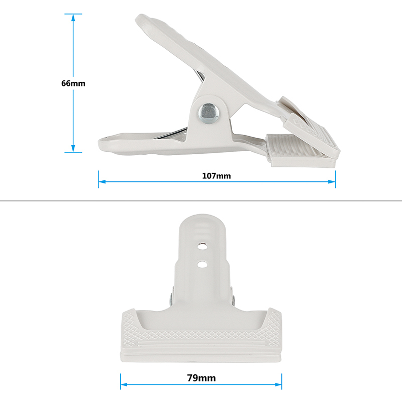 CAMVATE 2" Spring Clip Clamp (White)