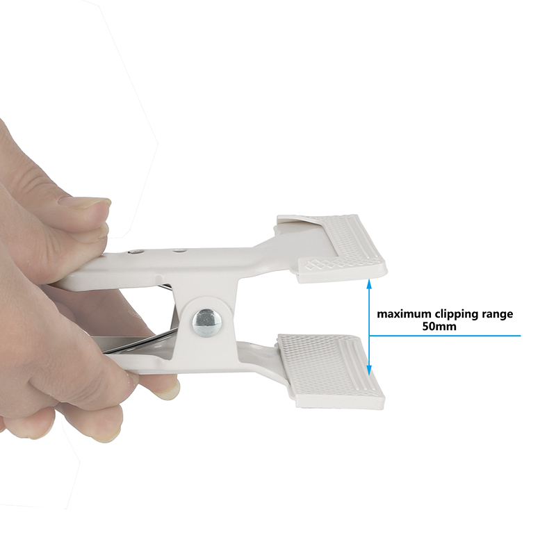 CAMVATE 2" Spring Clip Clamp (White)