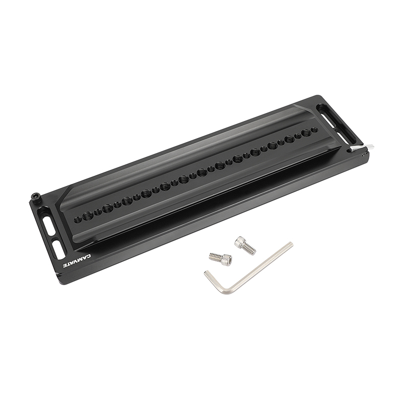 CAMVATE 12" Versatile ARRI Standard Dovetail Bridge Plate