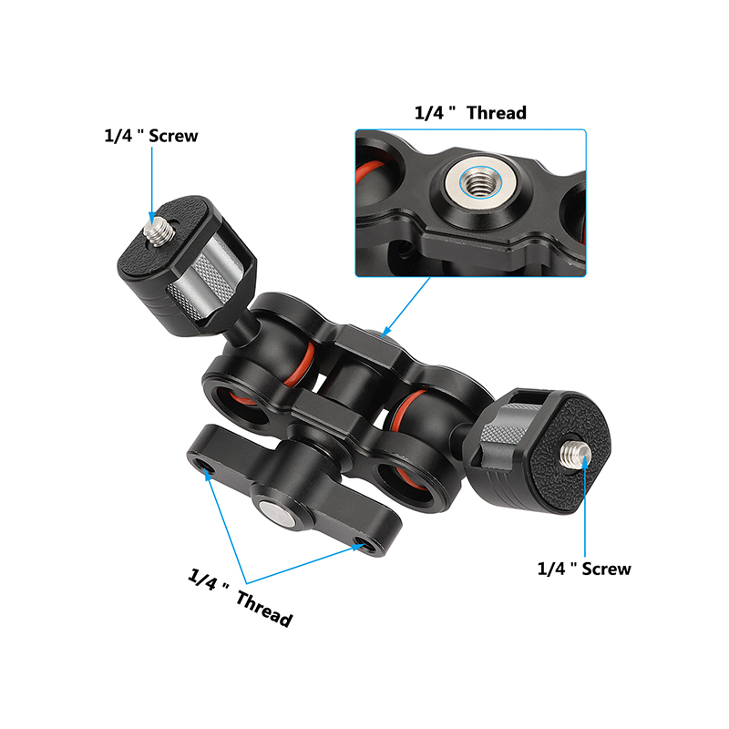 CAMVATE Articulating Magic Arm with 1/4"-20 Thumbscrew