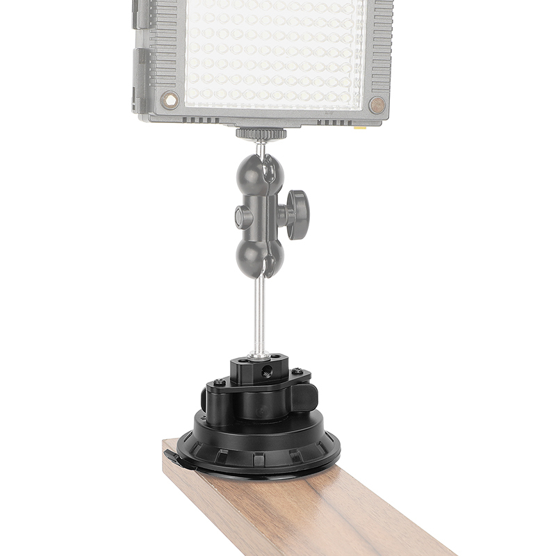 CAMVATE Suction Cup Mount with Multiple 1/4"-20 Thread (3.27")