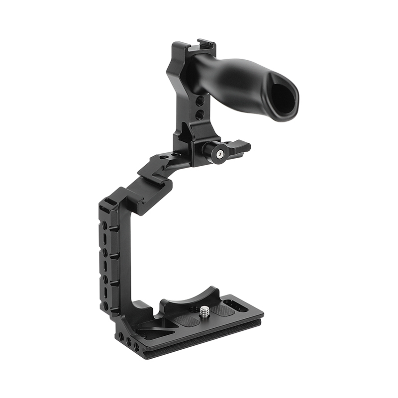 CAMVATE Half Camera Cage with QR Top Handle for Sony Alpha 7IV A7M4