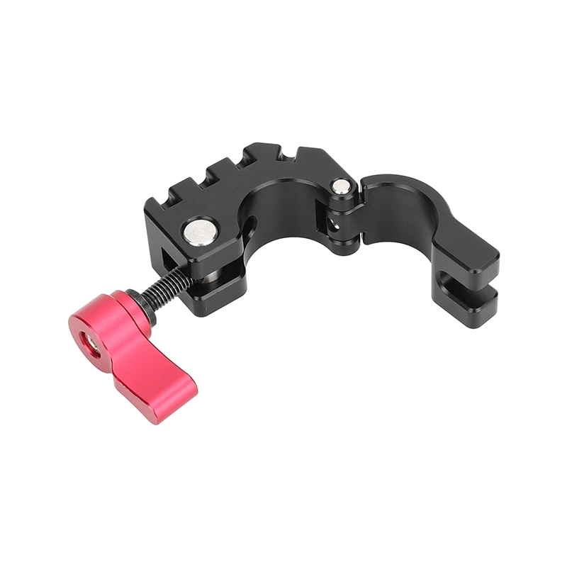CAMVATE 19mm Rod Clamp with Anti-Twist Mount (Red Locking Lever)