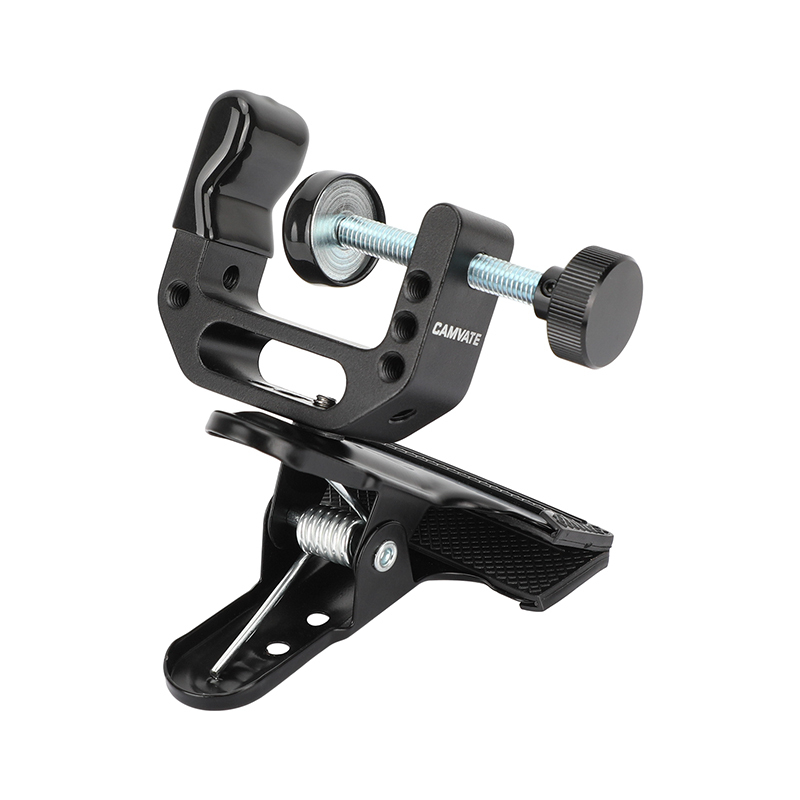 CAMVATE C-Clamp Mount with Spring Clip Clamp