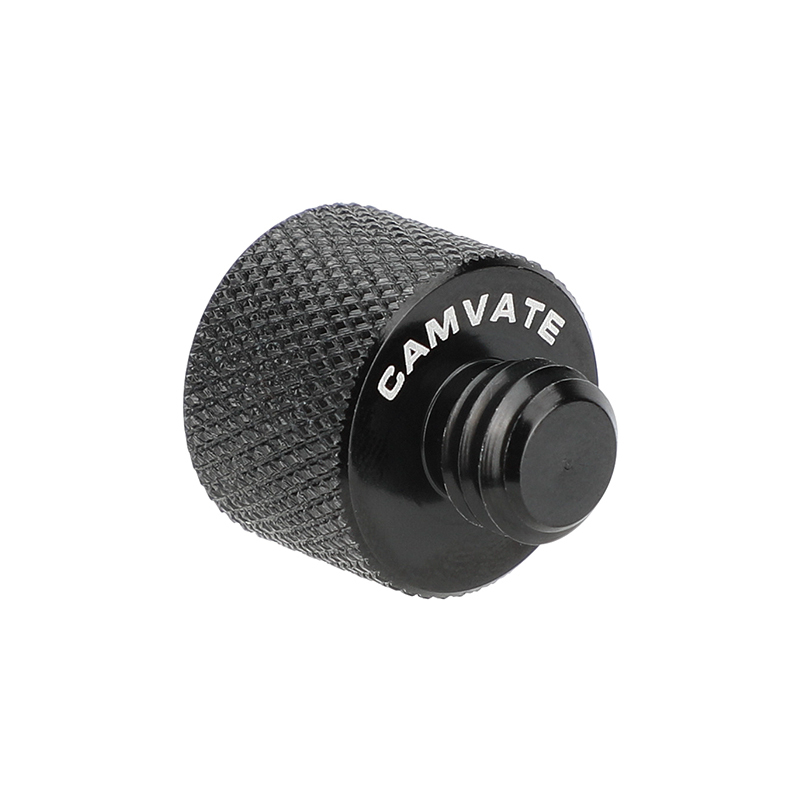 CAMVATE 5/8"-27 Female to 3/8"-16 Male Mic Stand Thread Adapter