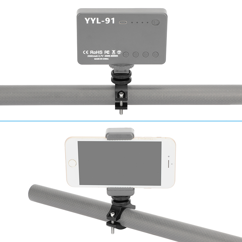 CAMVATE Handlebar Clamp Mount with Tripod Adapter for GoPro HERO Action Cameras