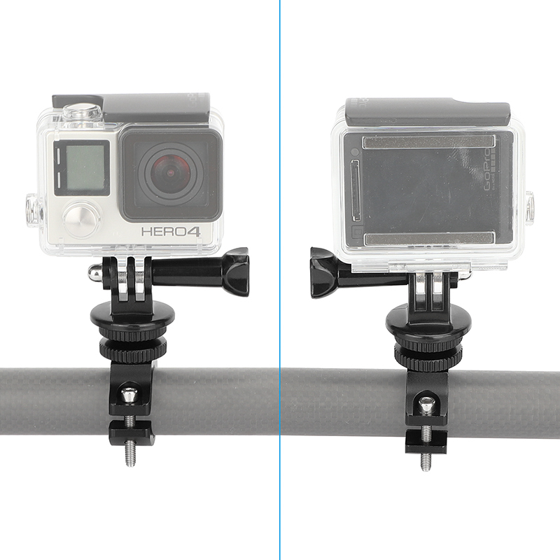 CAMVATE Handlebar Clamp Mount with Tripod Adapter for GoPro HERO Action Cameras