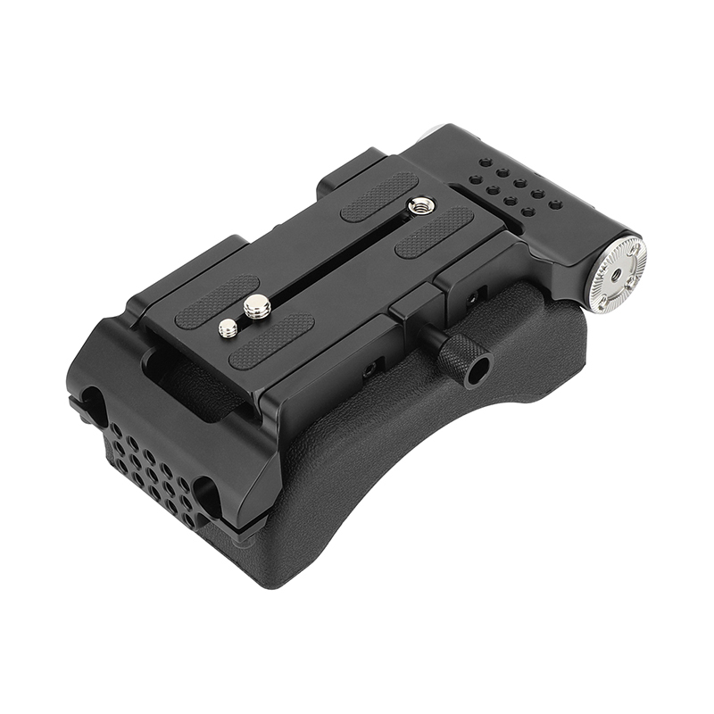 CAMVATE Shoulder Pad with 15mm Railblock, ARRI Camera Plate and Rosette Mount