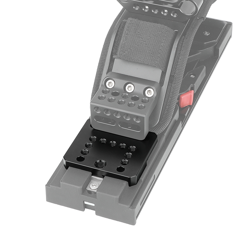CAMVATE VCT-Style Wedge Plate with Mounting Points & Slots