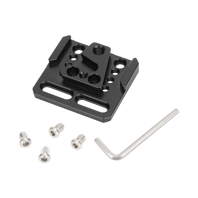 CAMVATE VCT-Style Wedge Plate with Mounting Points & Slots