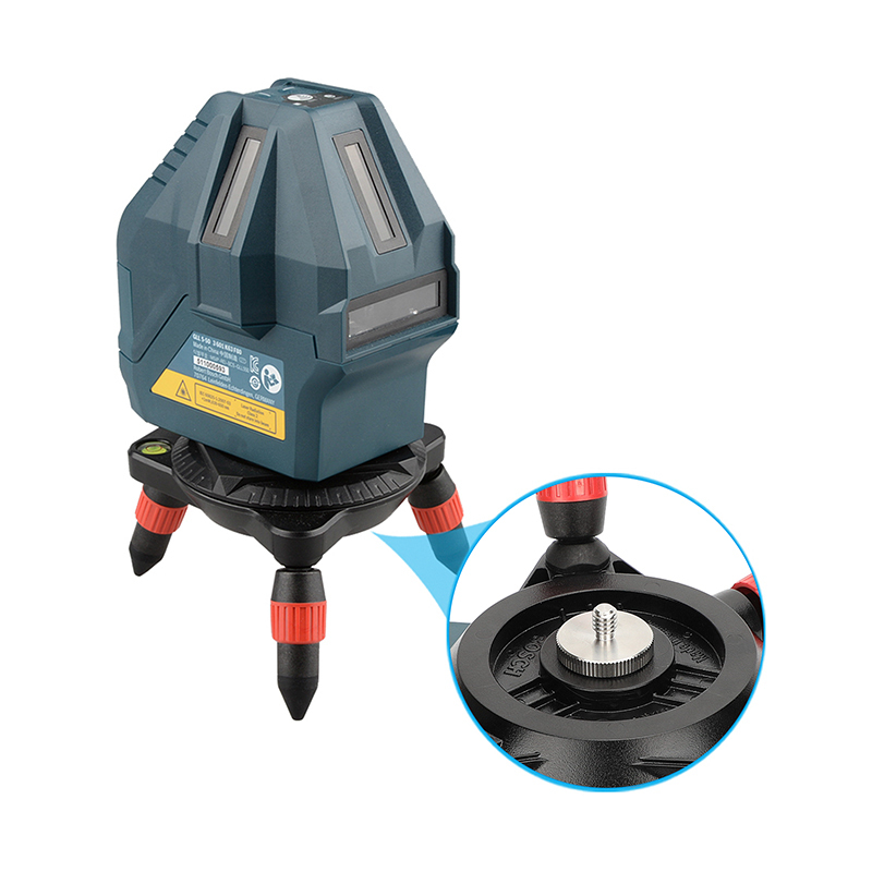 CAMVATE 5/8"-11 Male to 1/4"-20 Male Survey Adapter for Tripod Laser Level BOSCH