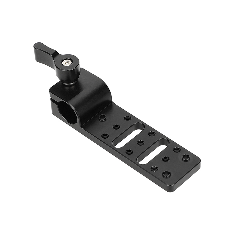 CAMVATE 15mm Rod Clamp Cheeseplate For LED Flashlight / Monitor