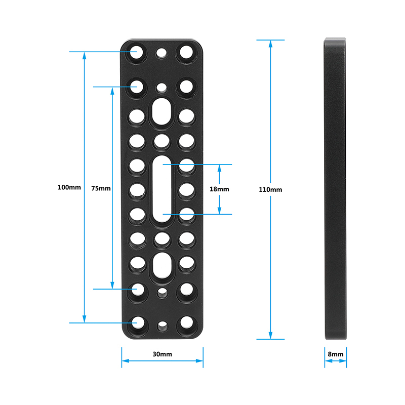CAMVATE VESA Monitor Mounting Plate with 1/4"-20 Threads