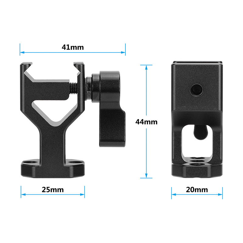 CAMVATE NATO Clamp Extension Mount with 1/4"-20 Threads