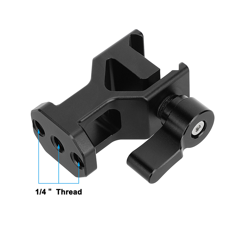 CAMVATE NATO Clamp Extension Mount with 1/4"-20 Threads